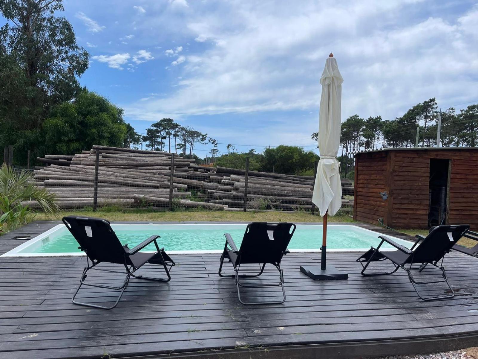 Villa Solar De La Viuda Punta Del Diablo Esterno foto
